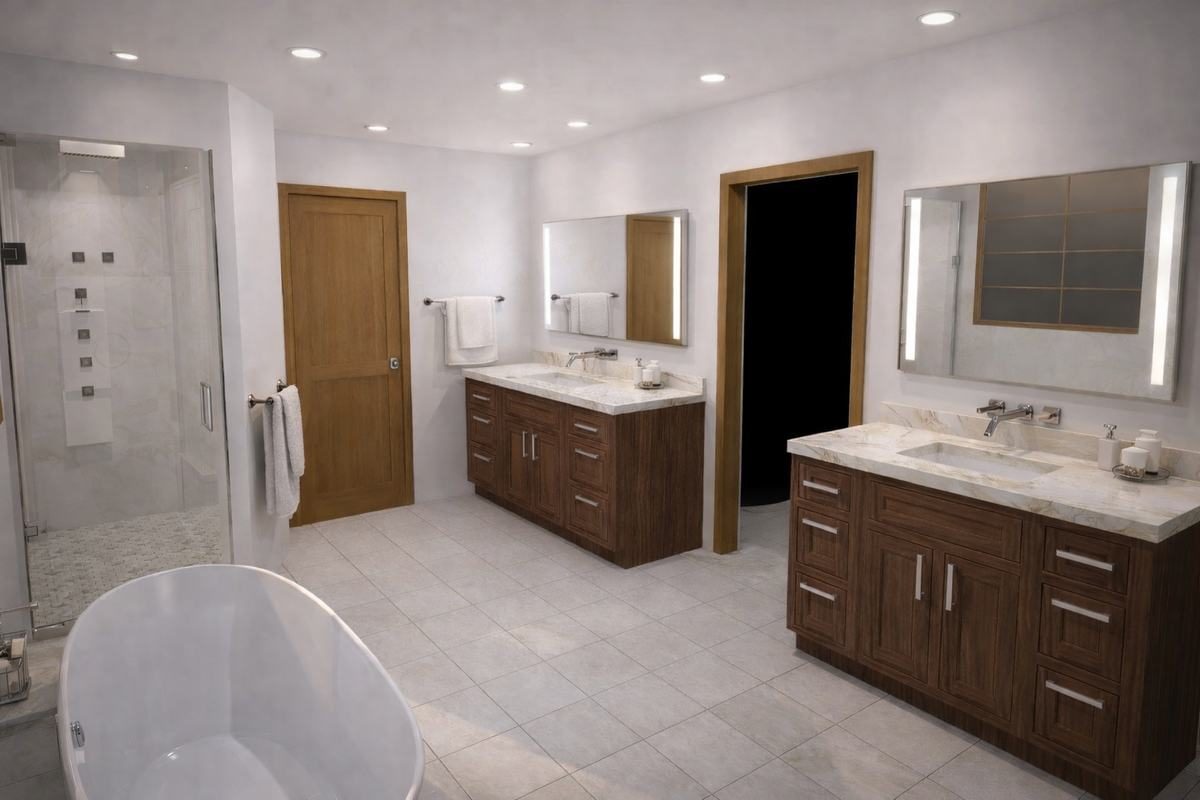 Bathroom render